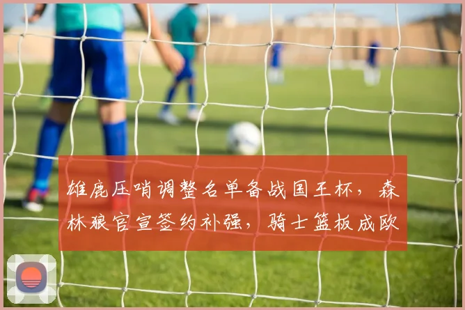 雄鹿压哨调整名单备战国王杯，森林狼官宣签约补强，骑士篮